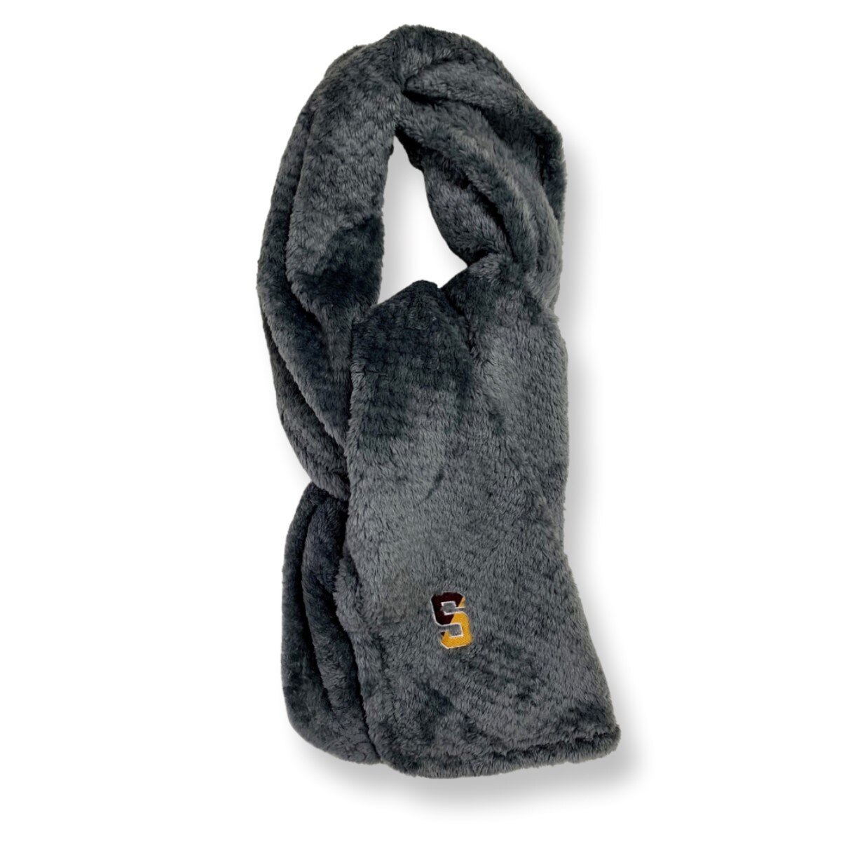 Charcoal Pineapple Scarf w/Split S