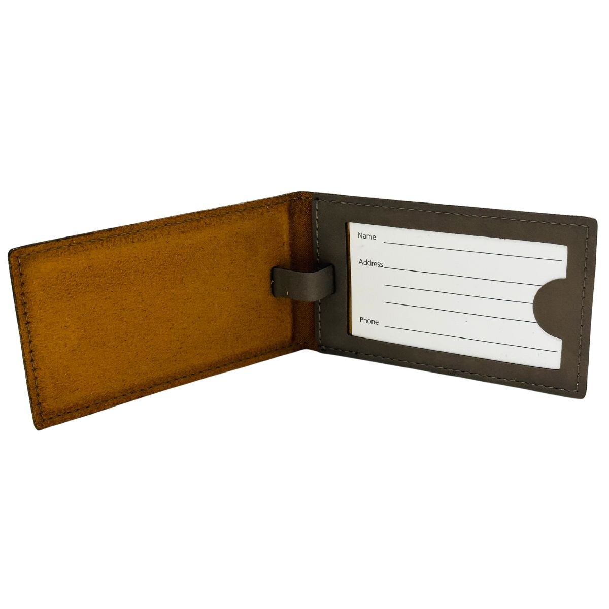 Luggage Tag Grey w/SU
