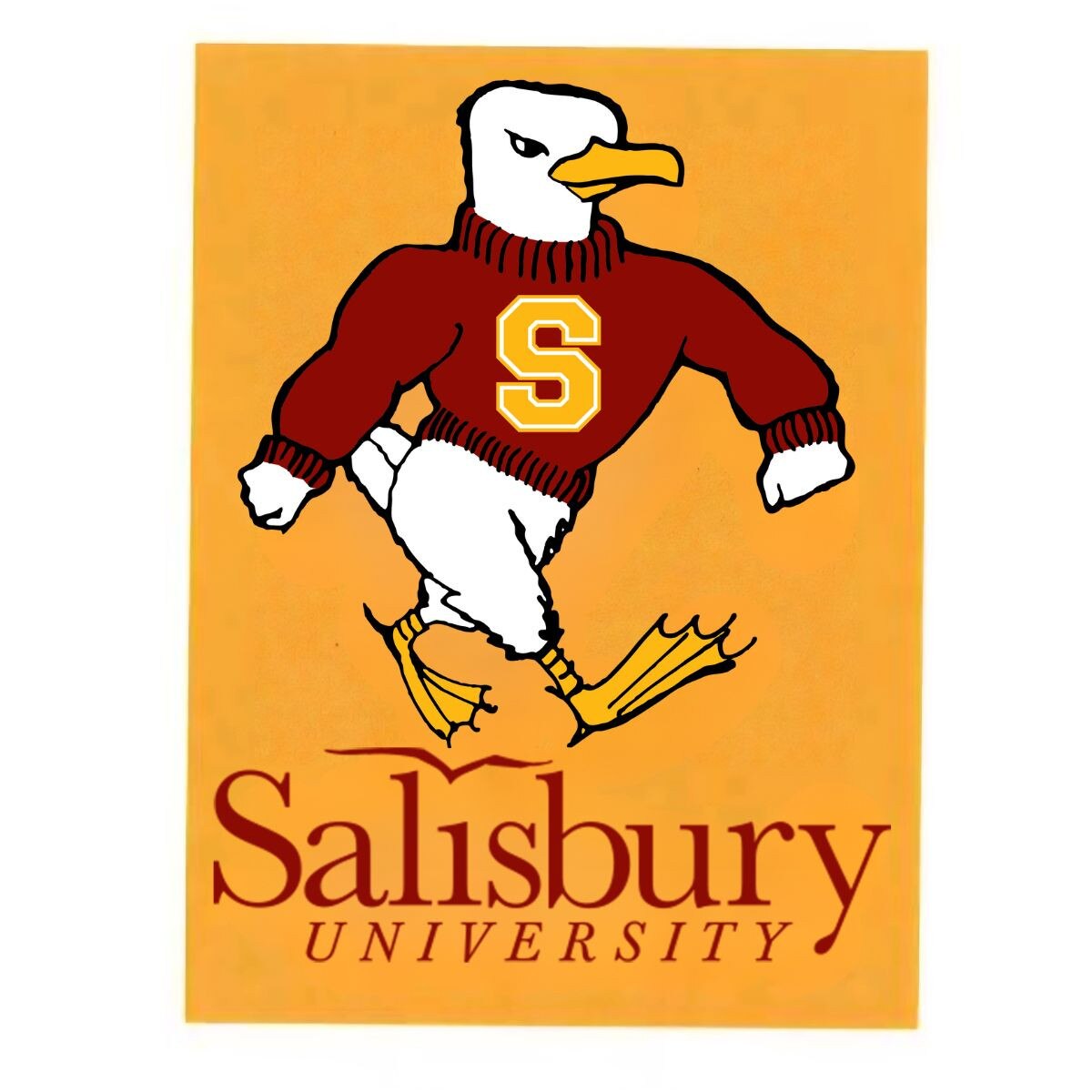 Gold SU Sammy Flag 30x40