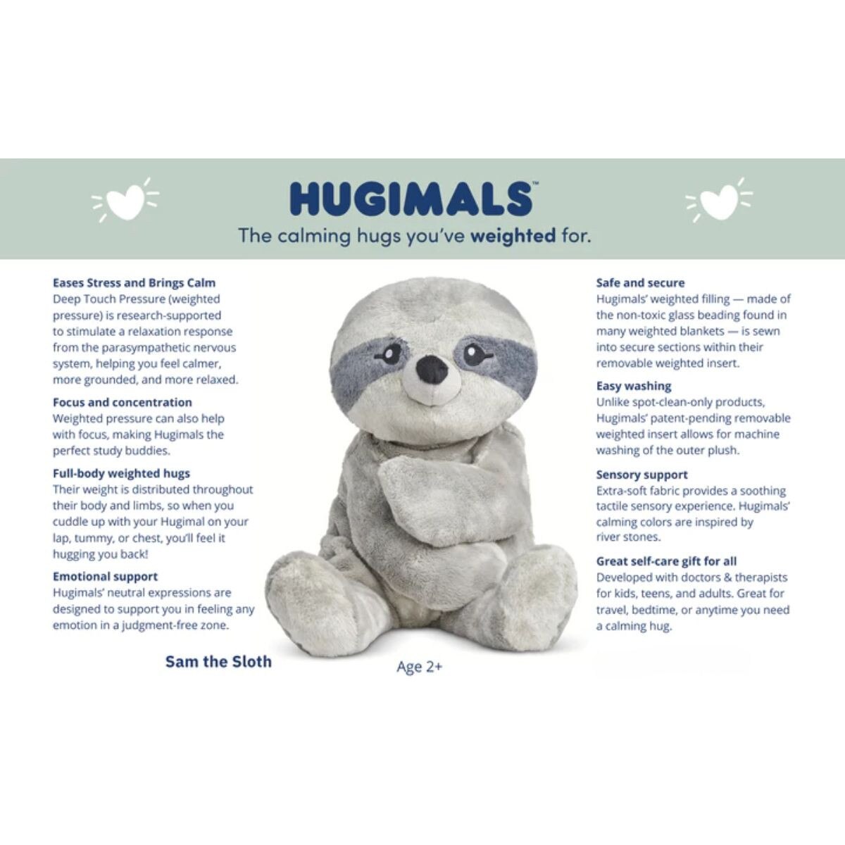 Hugimals Sam the Sloth