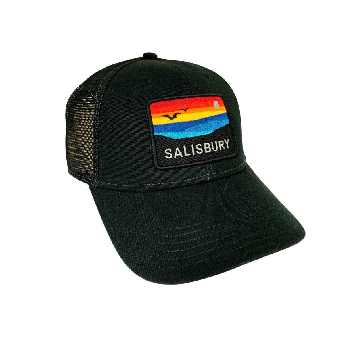 Black SBY Sunset Trucker Hat