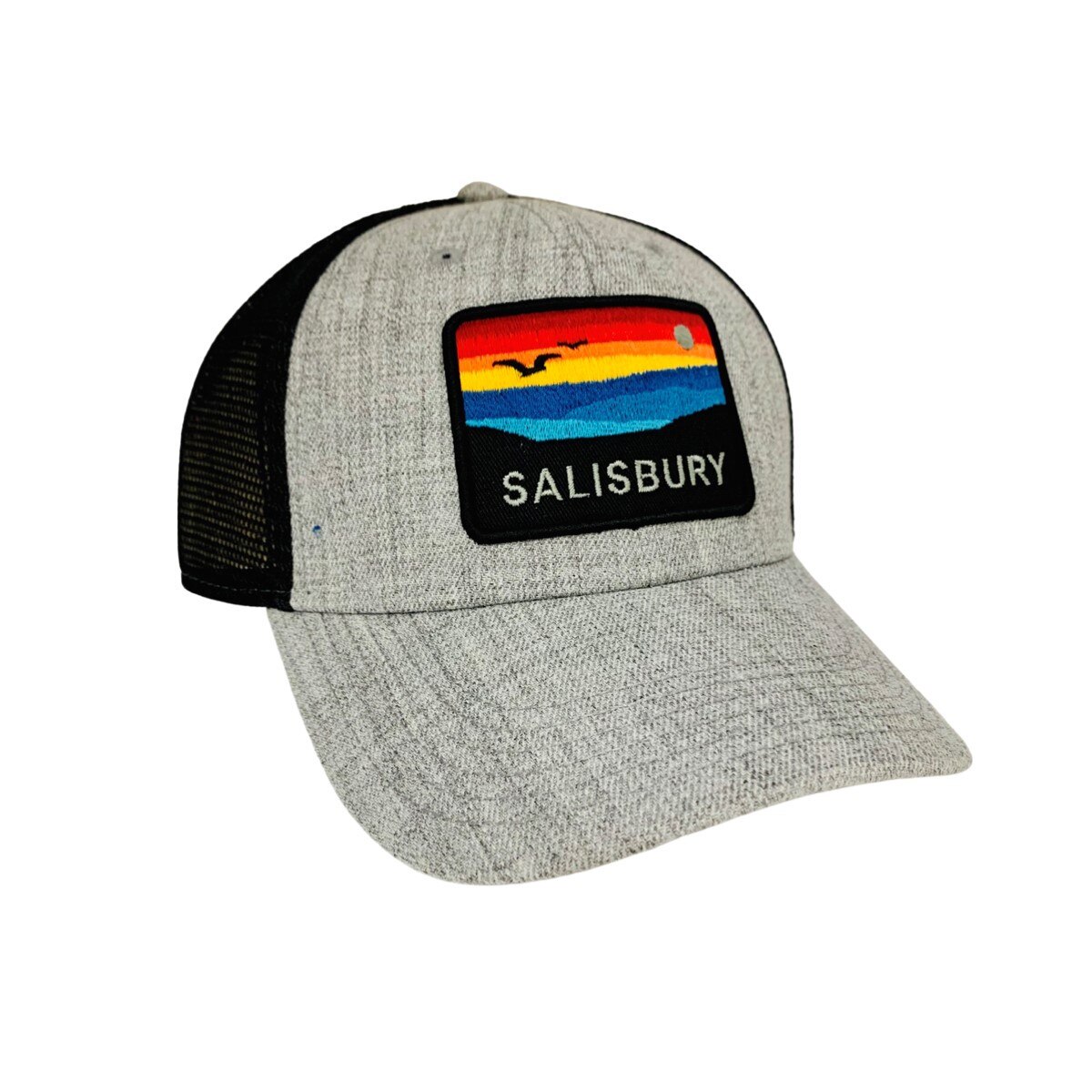 Grey SBY Sunset Trucker Hat
