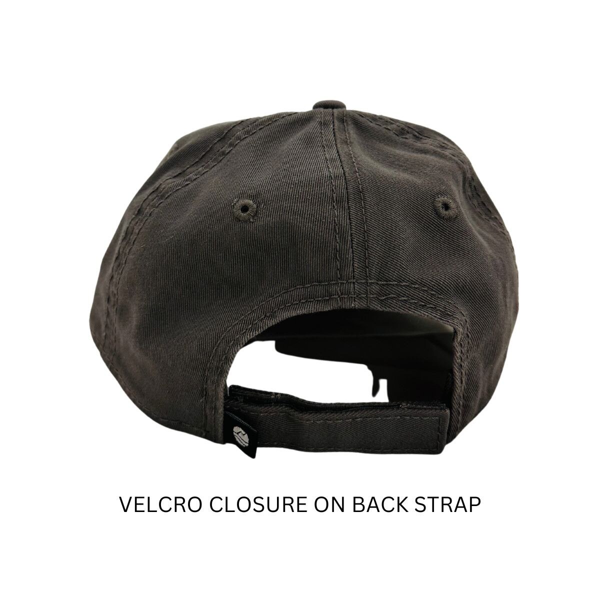 Drk Grey SU Hat, Back View