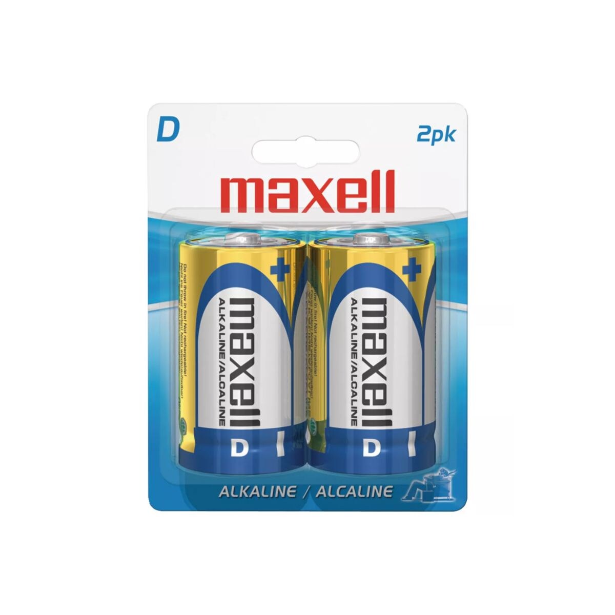 Maxell D Battery 2Pck | Salisbury University Bookstore