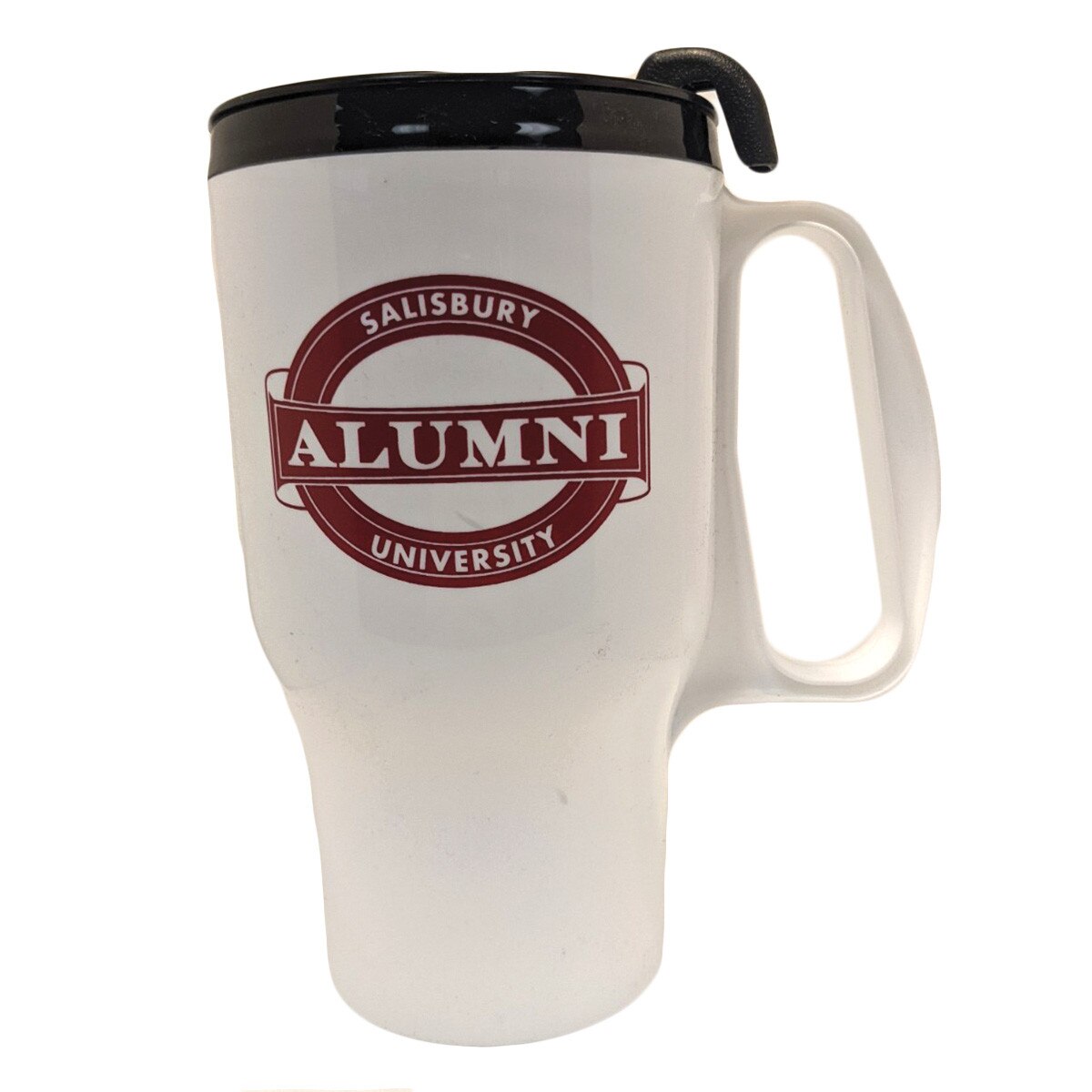 White Alumni Travel Mug