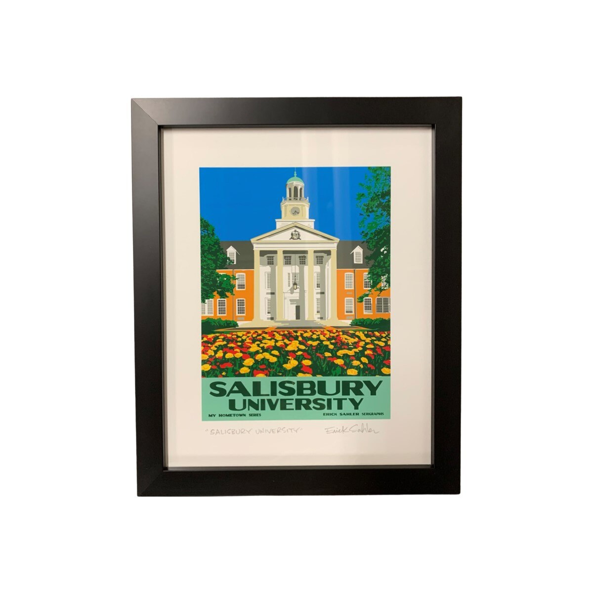 Framed 8X10 Holloway Hall Print