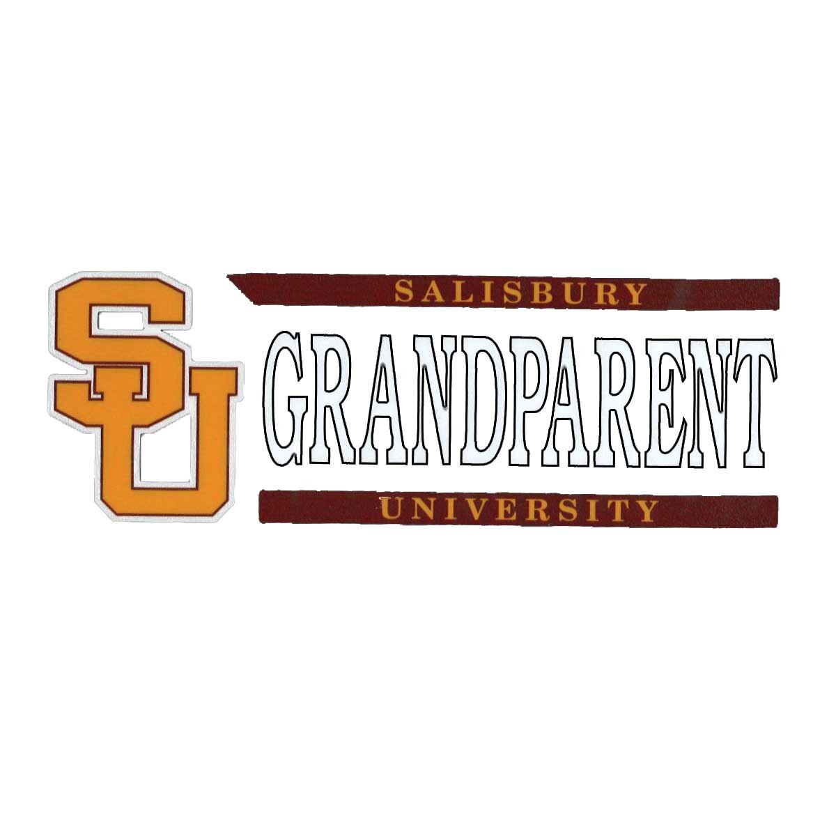 SU Grandparent Block Decal Salisbury University Bookstore