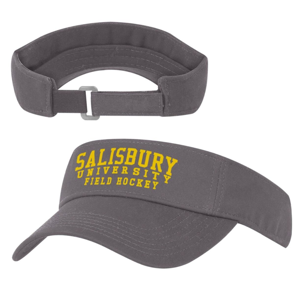 Grey SU Field Hockey Visor