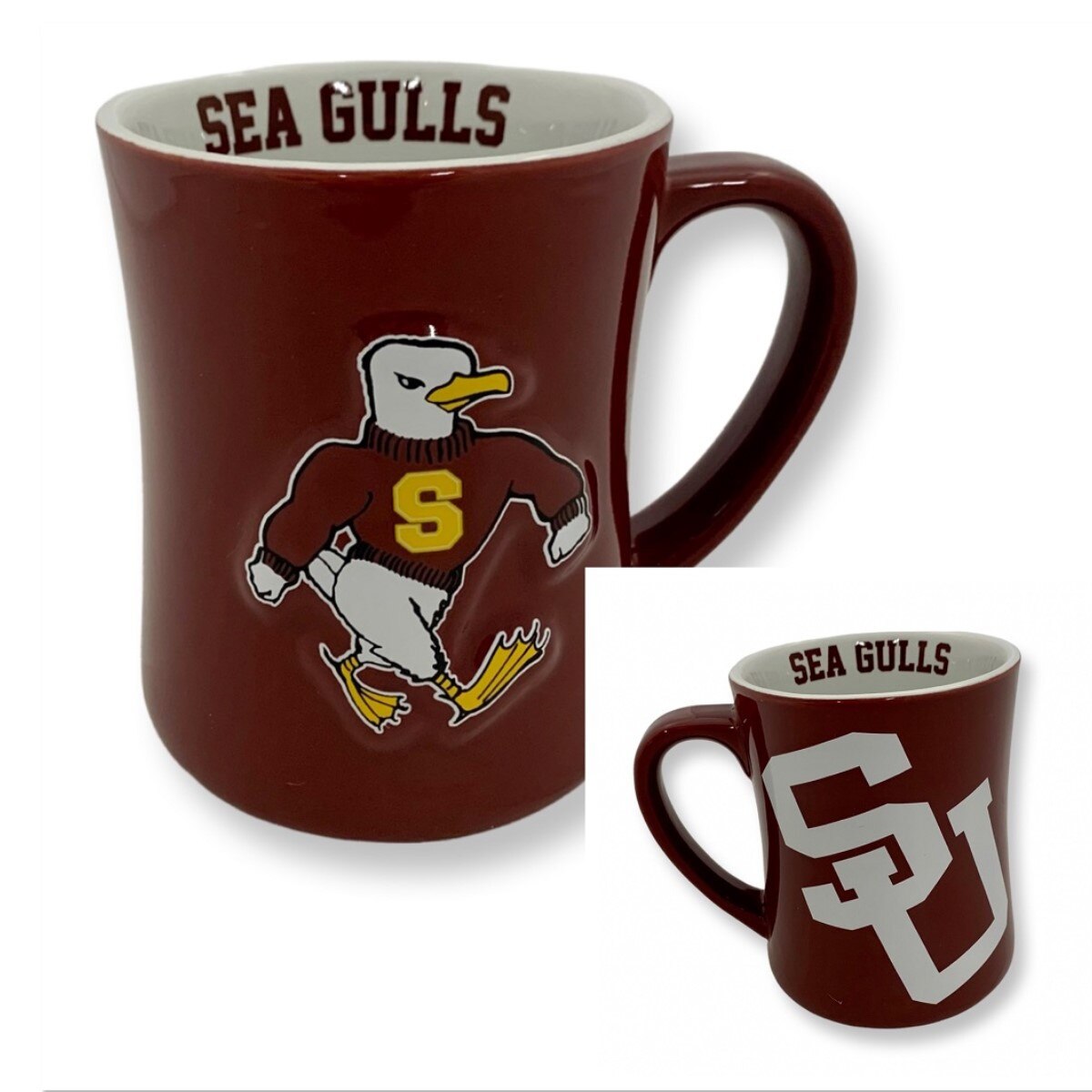 16oz Mug Mar w/Raised Sammy/SU