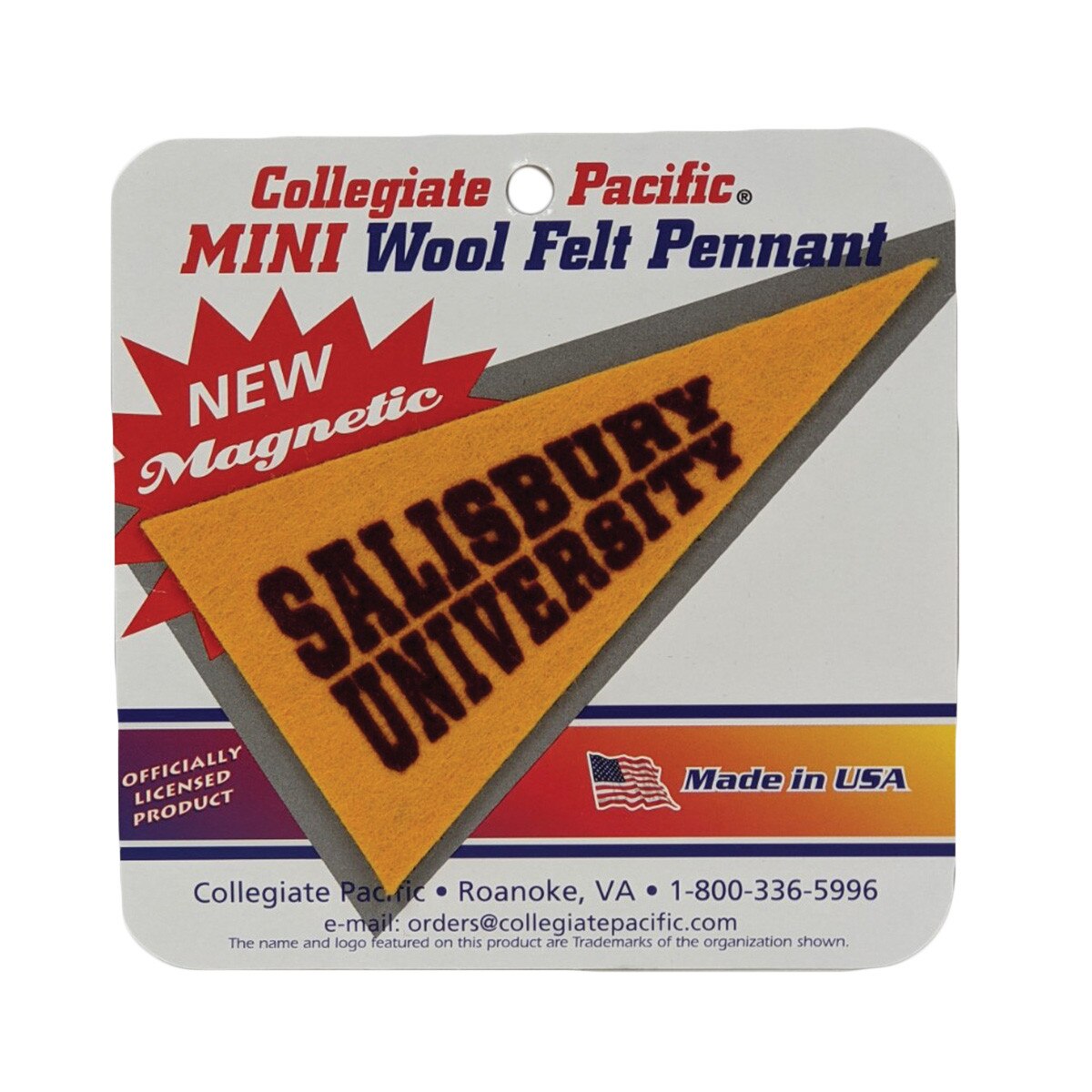 SU Gold Felt Mini Pennant Magnet