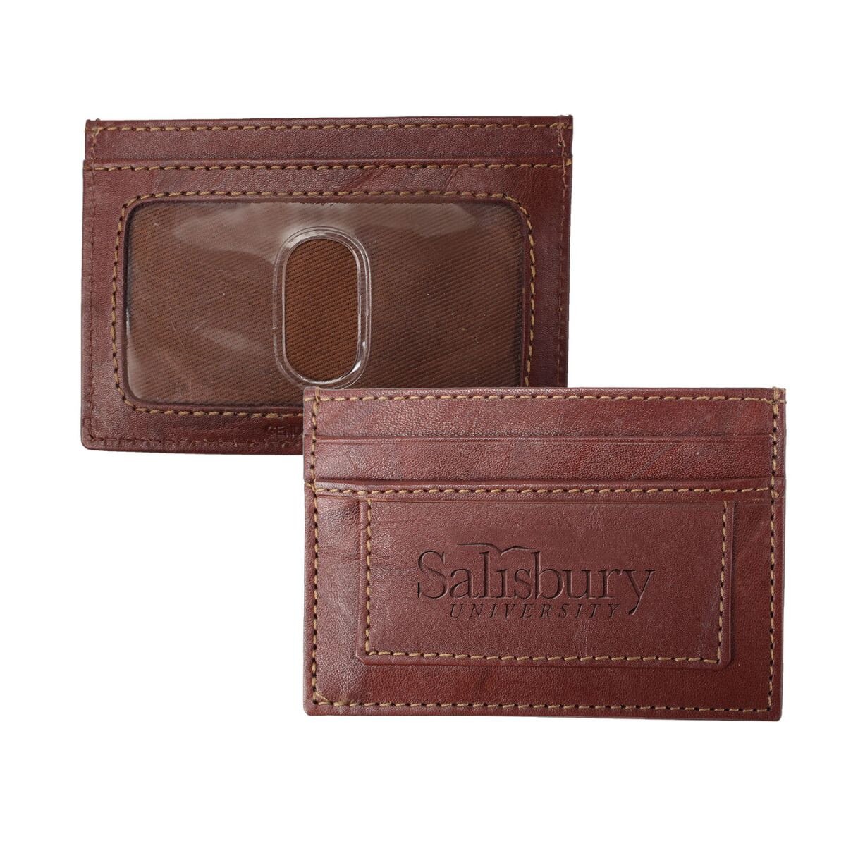Money Clip Tan Leather w/SU