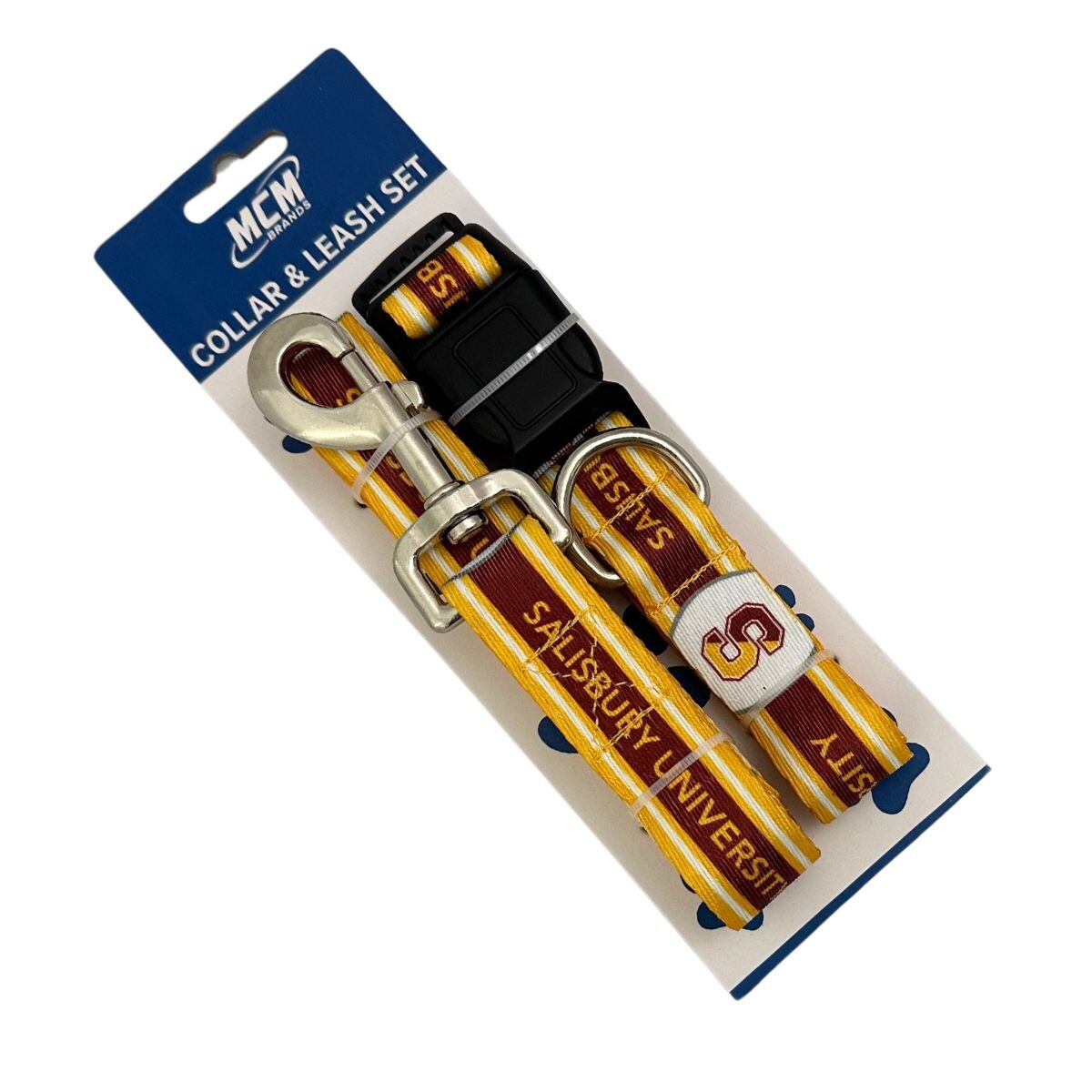 SM Dog Leash/Collar Set w/SU/SplitS