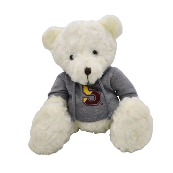 Plush Polar Bear w/Split S Hoodie