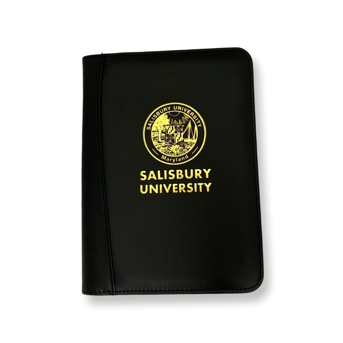 Kendall Jr Blk Padfolio w/SU/Seal
