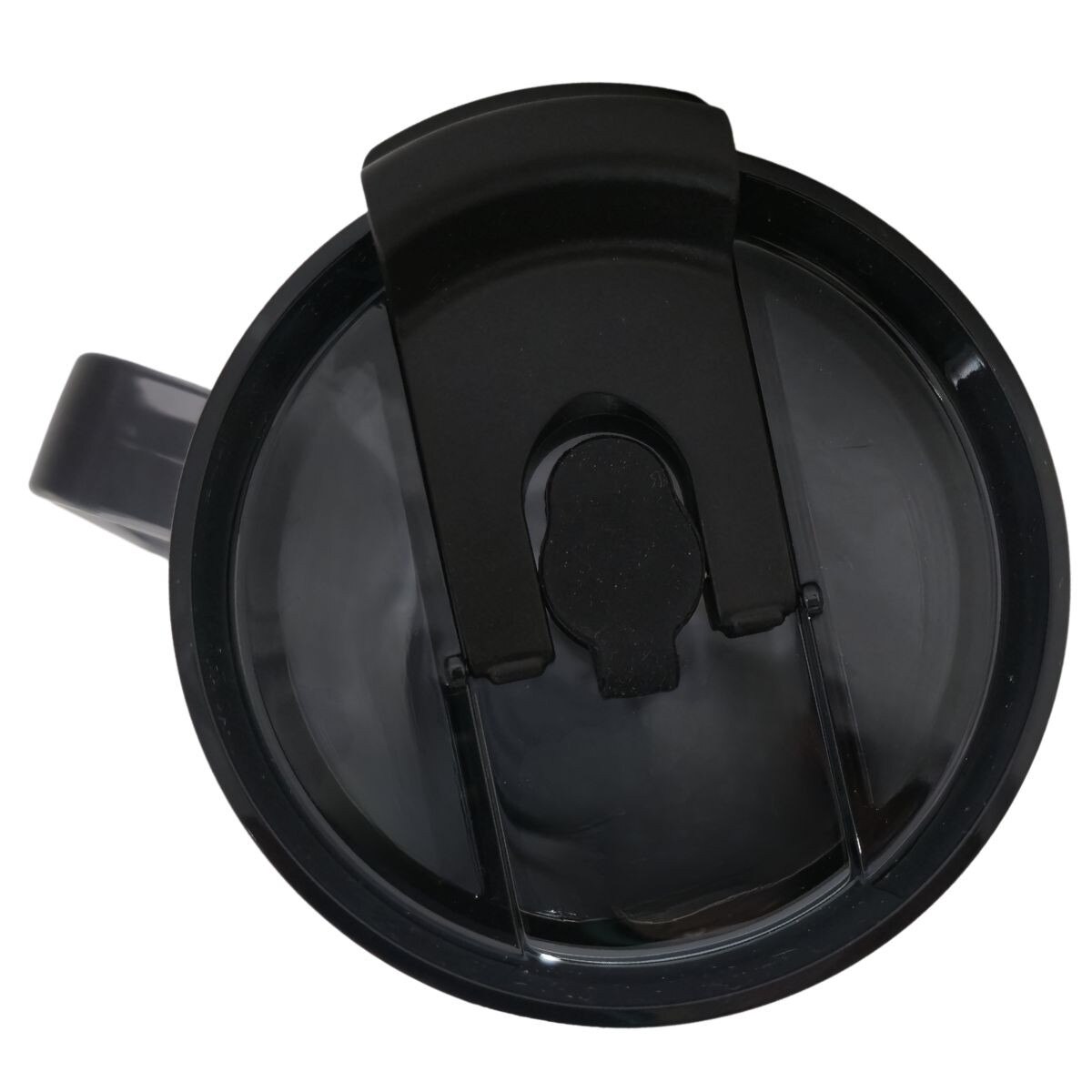 Black Intrepid Tumbler Lid Detail
