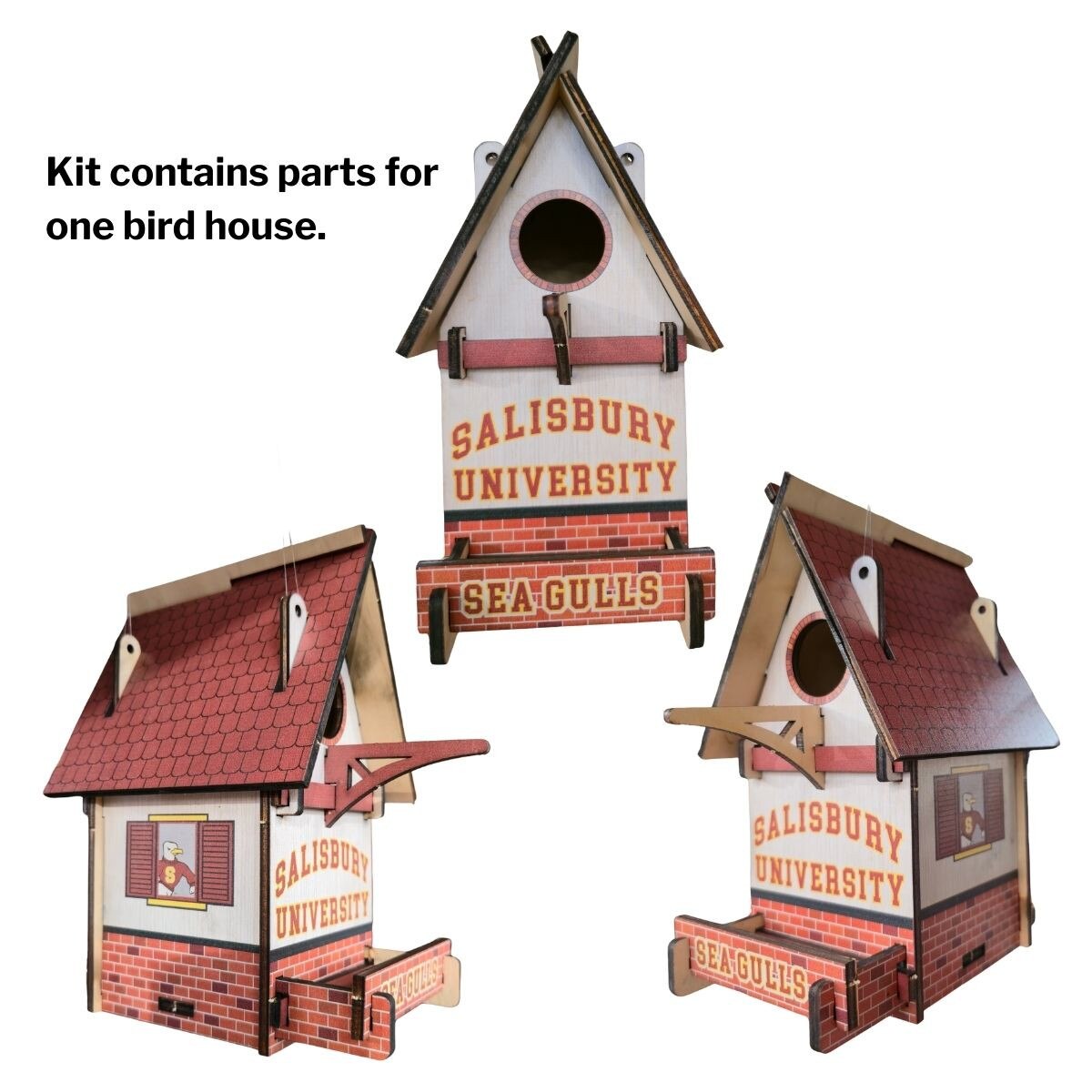 Birdhouse Kit w/SU/SeaGulls