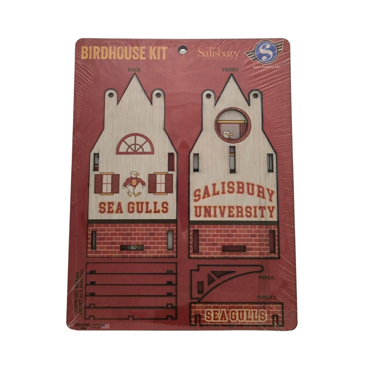 Birdhouse Kit w/SU/SeaGulls