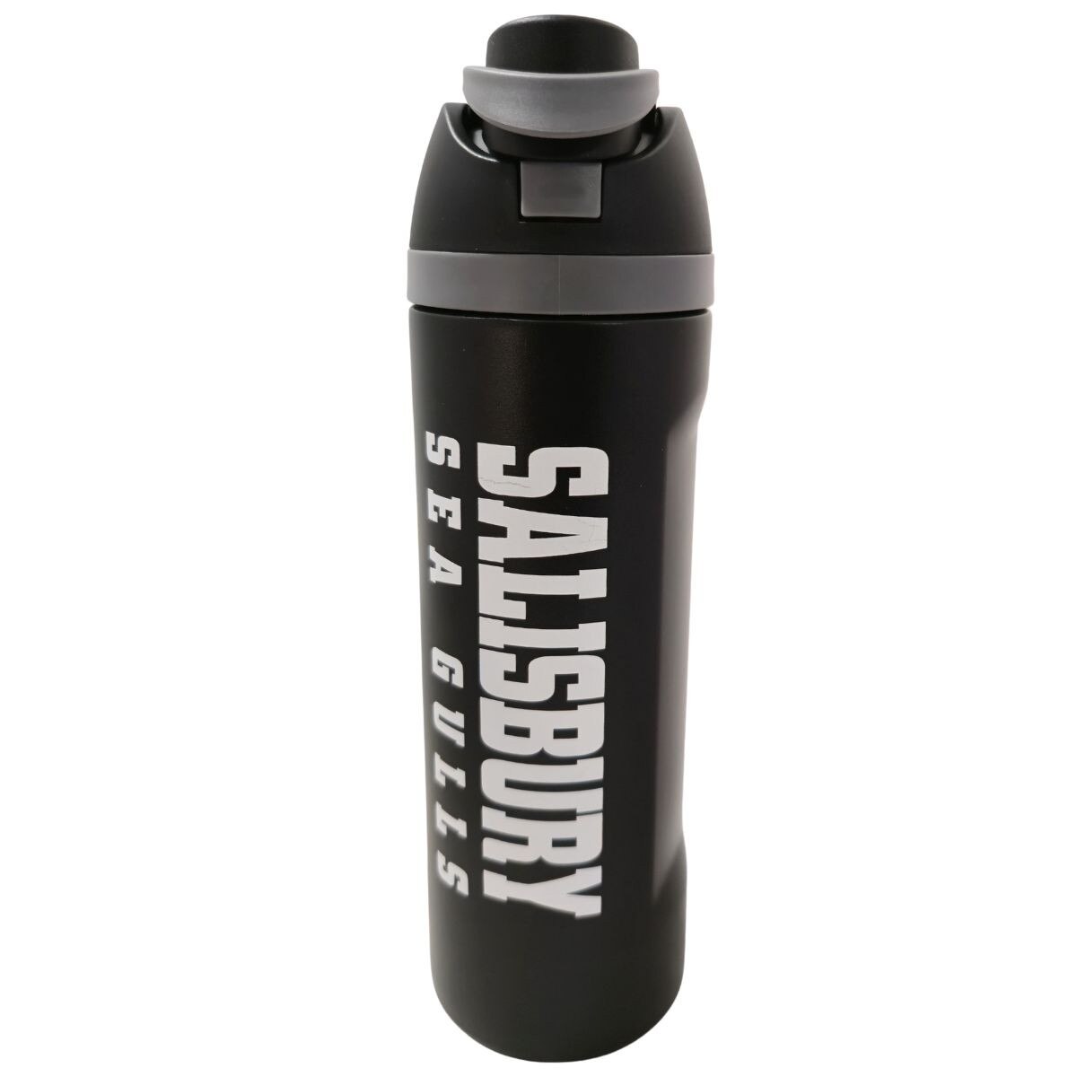Black Sport Bottle w/SBY Sea Gulls