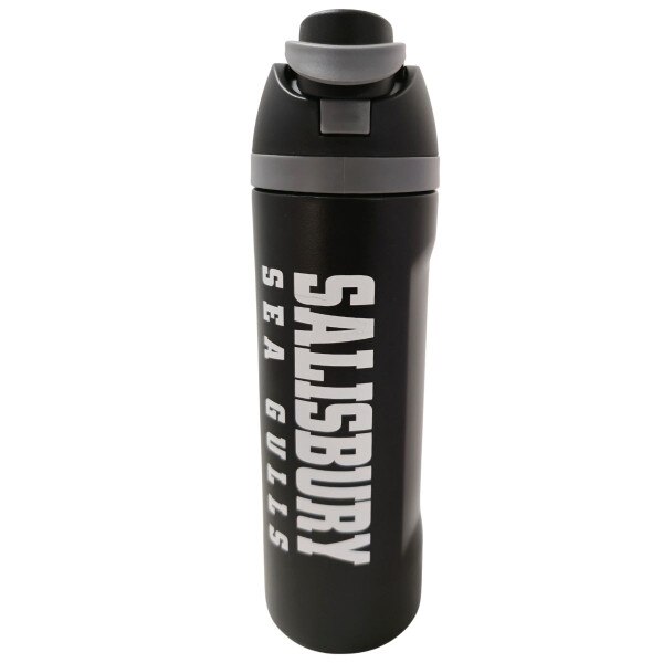 Black Sport Bottle w/SBY Sea Gulls