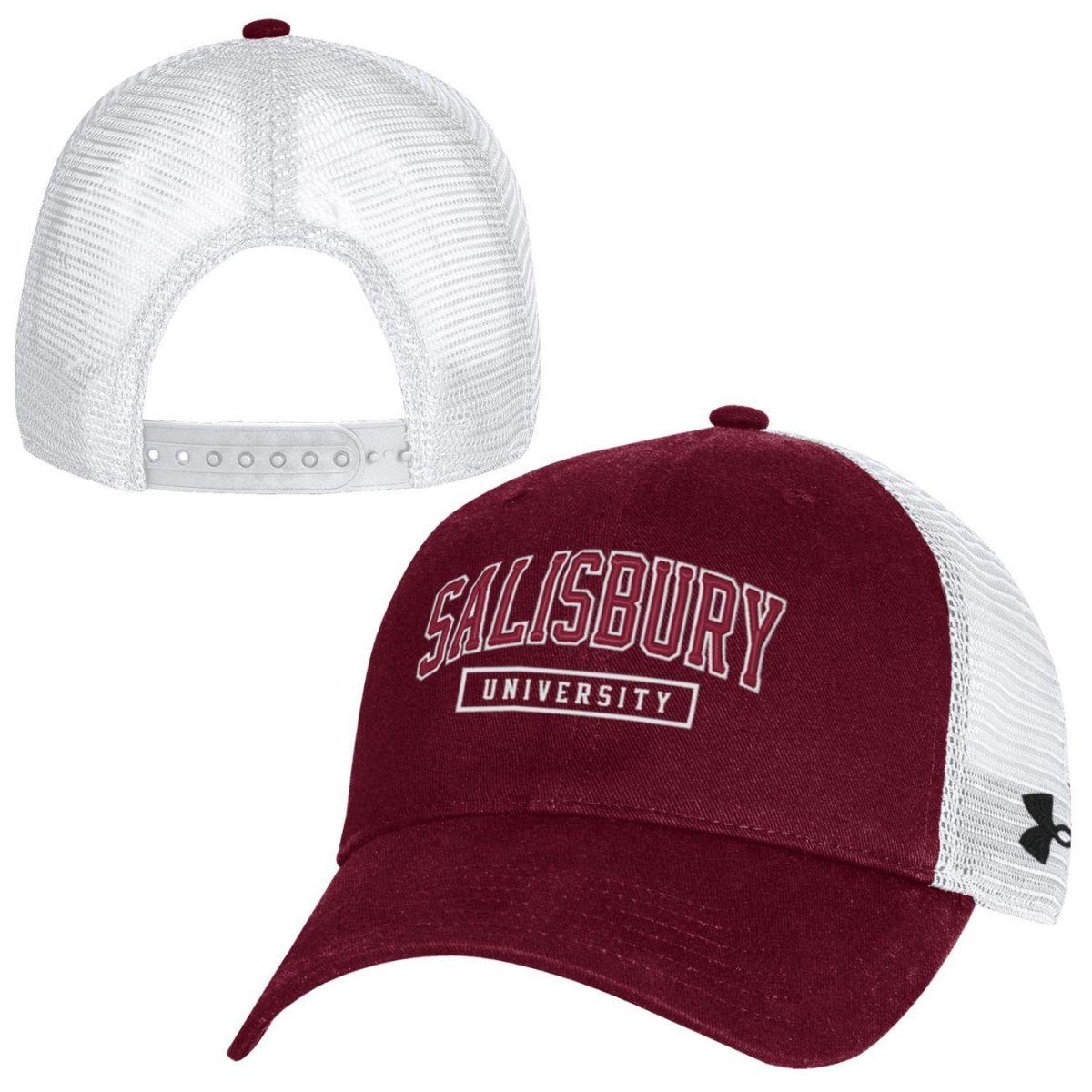 Maroon under armour sale hat