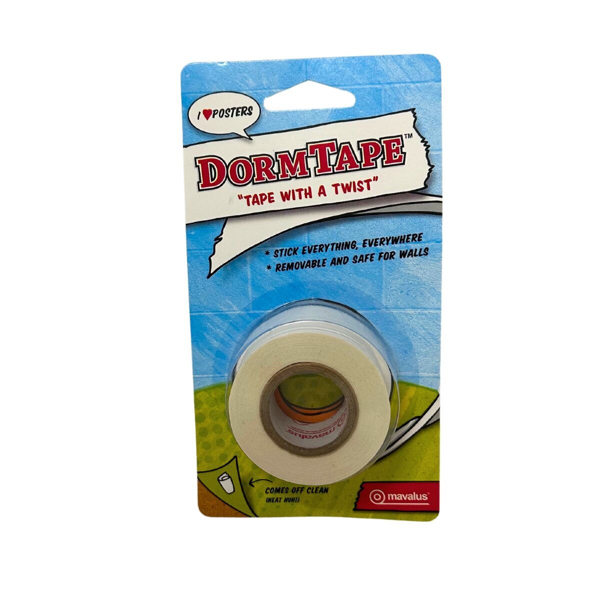 White Dorm Tape Roll