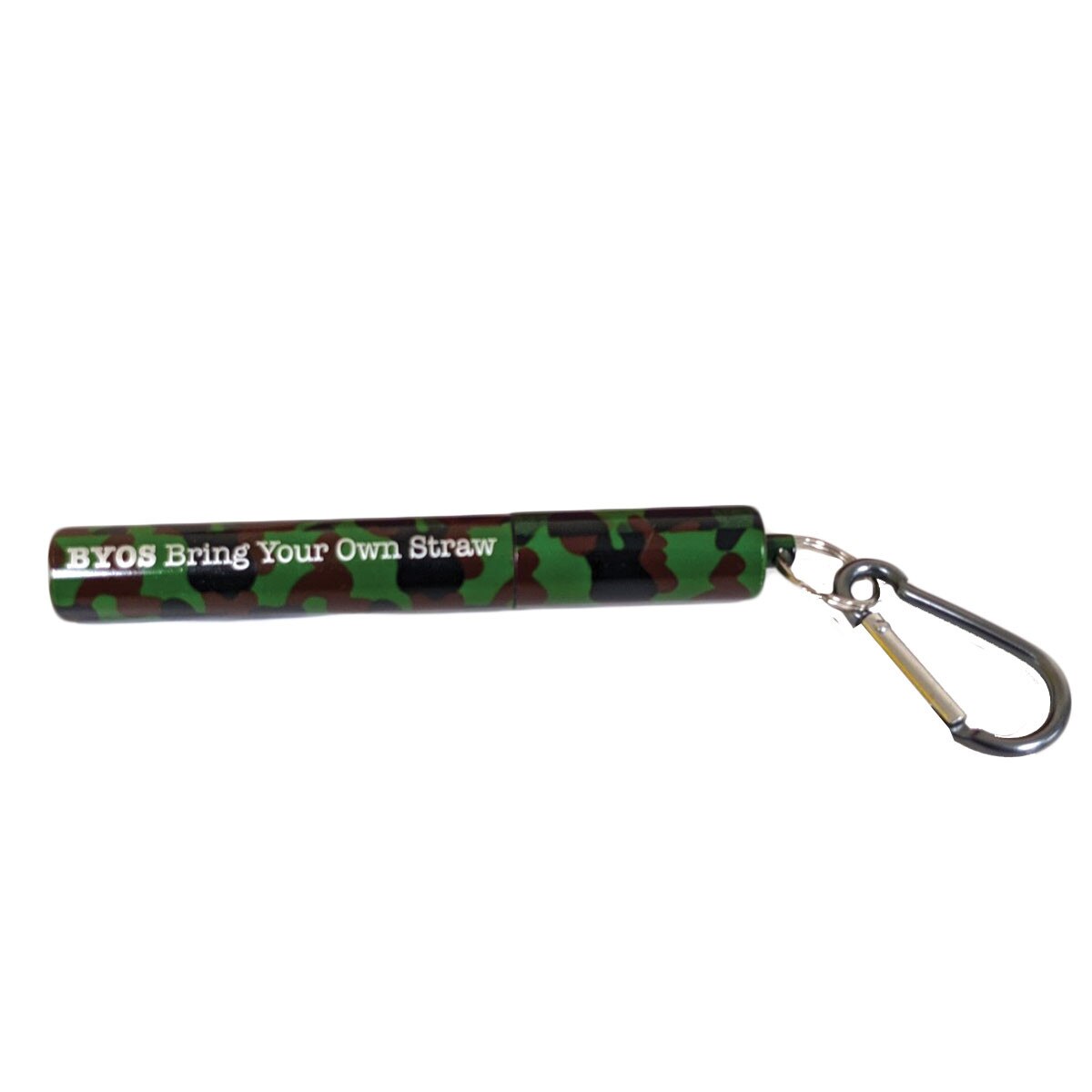 Telescoping Straw Camo w/cleaner