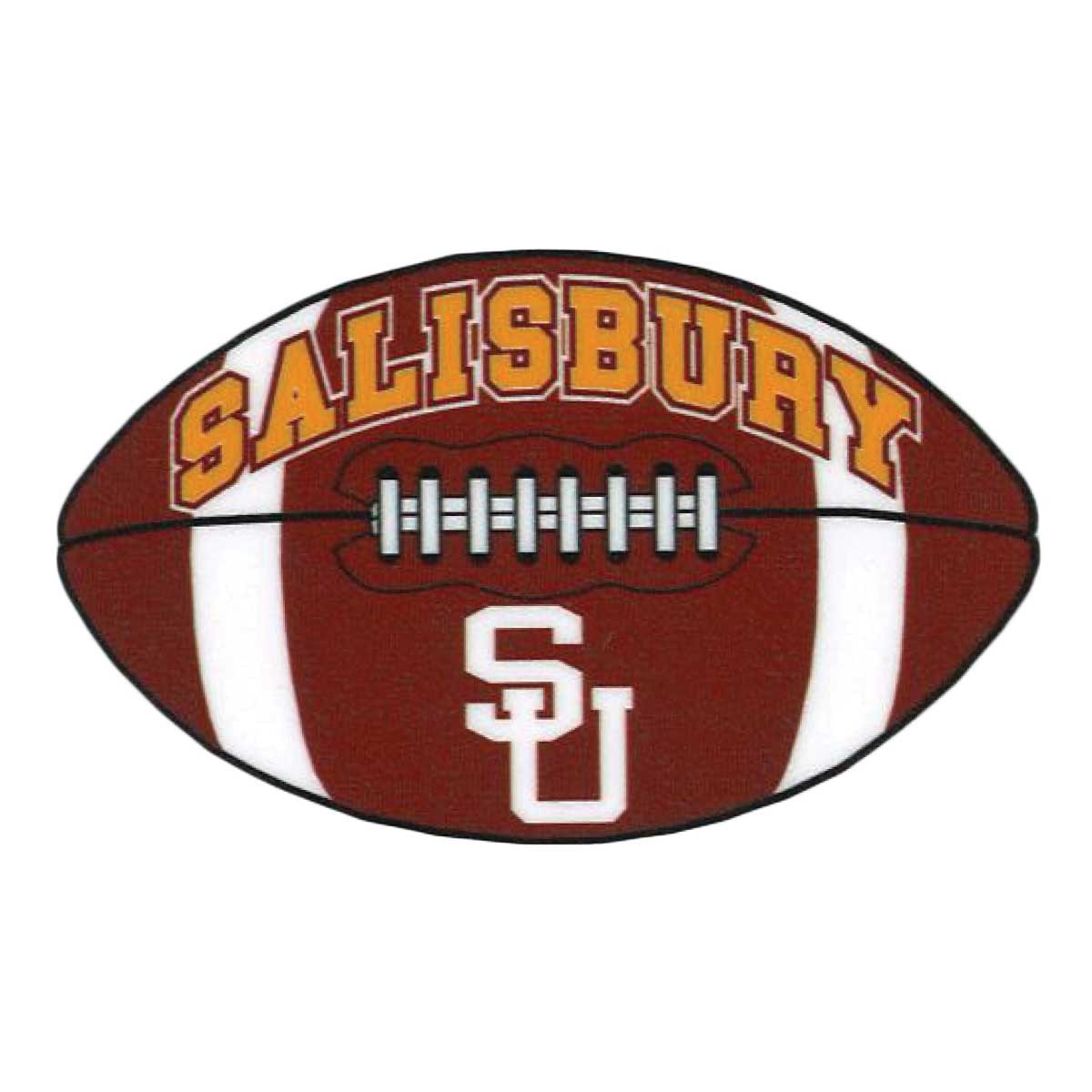 3 inch Football with SU decal