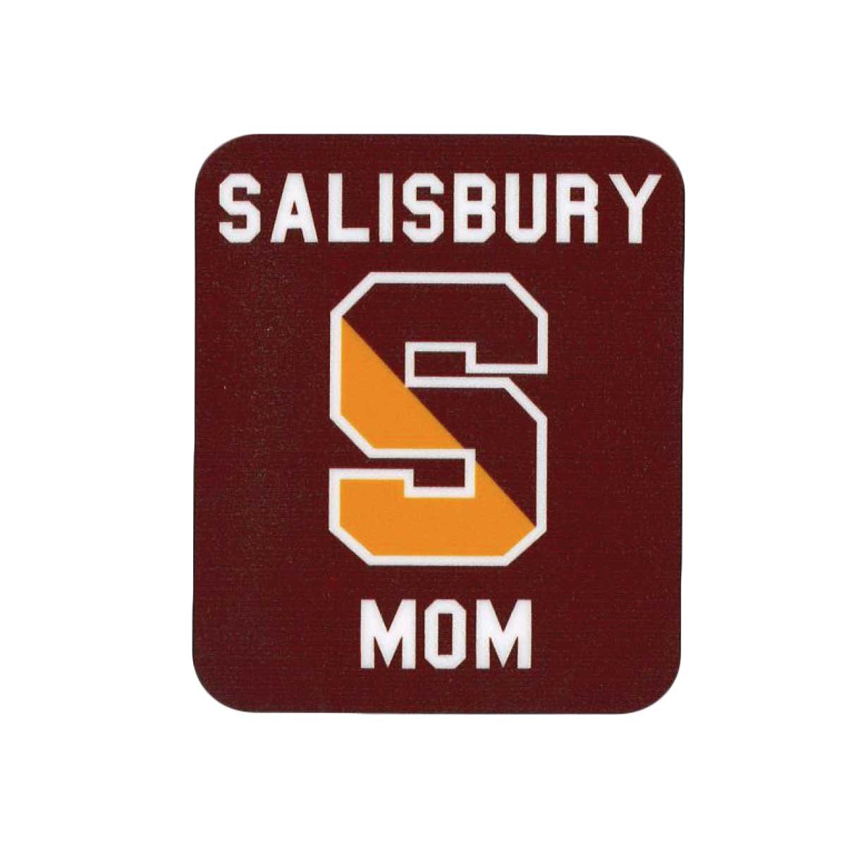 3 inch maroon split s mom decal