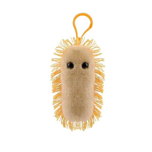 Plush Stomach Ache Keychain