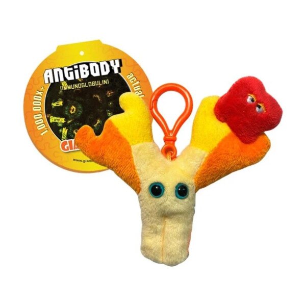 Plush Antibody Keychain