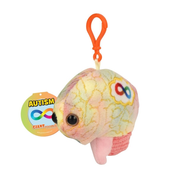 Plush Autism Keychain