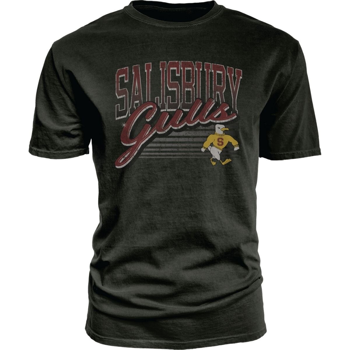 Black SBY Gulls Tee w/Sammy