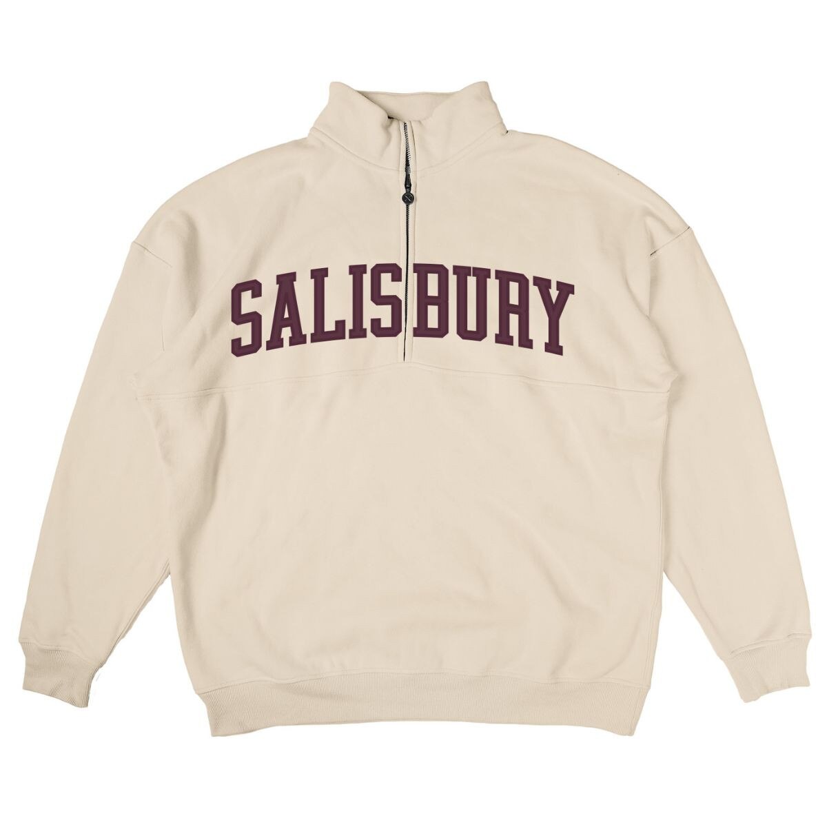 Cappuccino Half Zip w/Salisbury