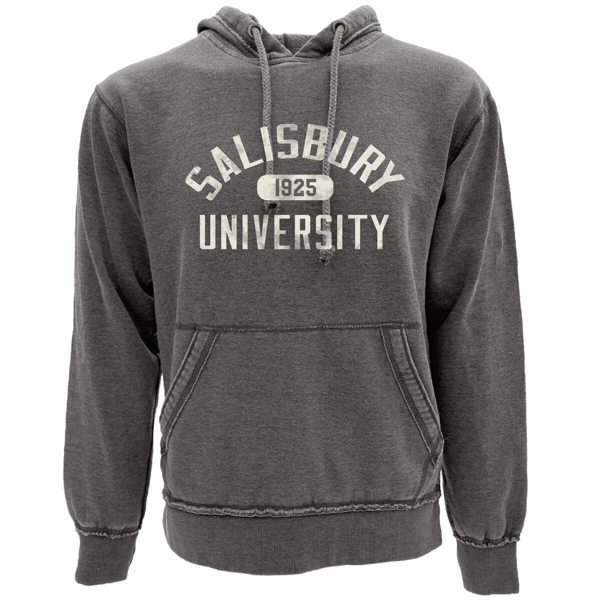 Charcoal Burnout Hoodie w/SU & 1925