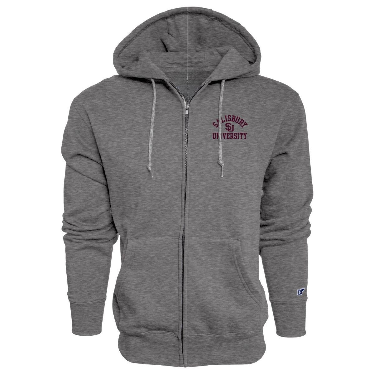 Graphite Full Zip SU Hood