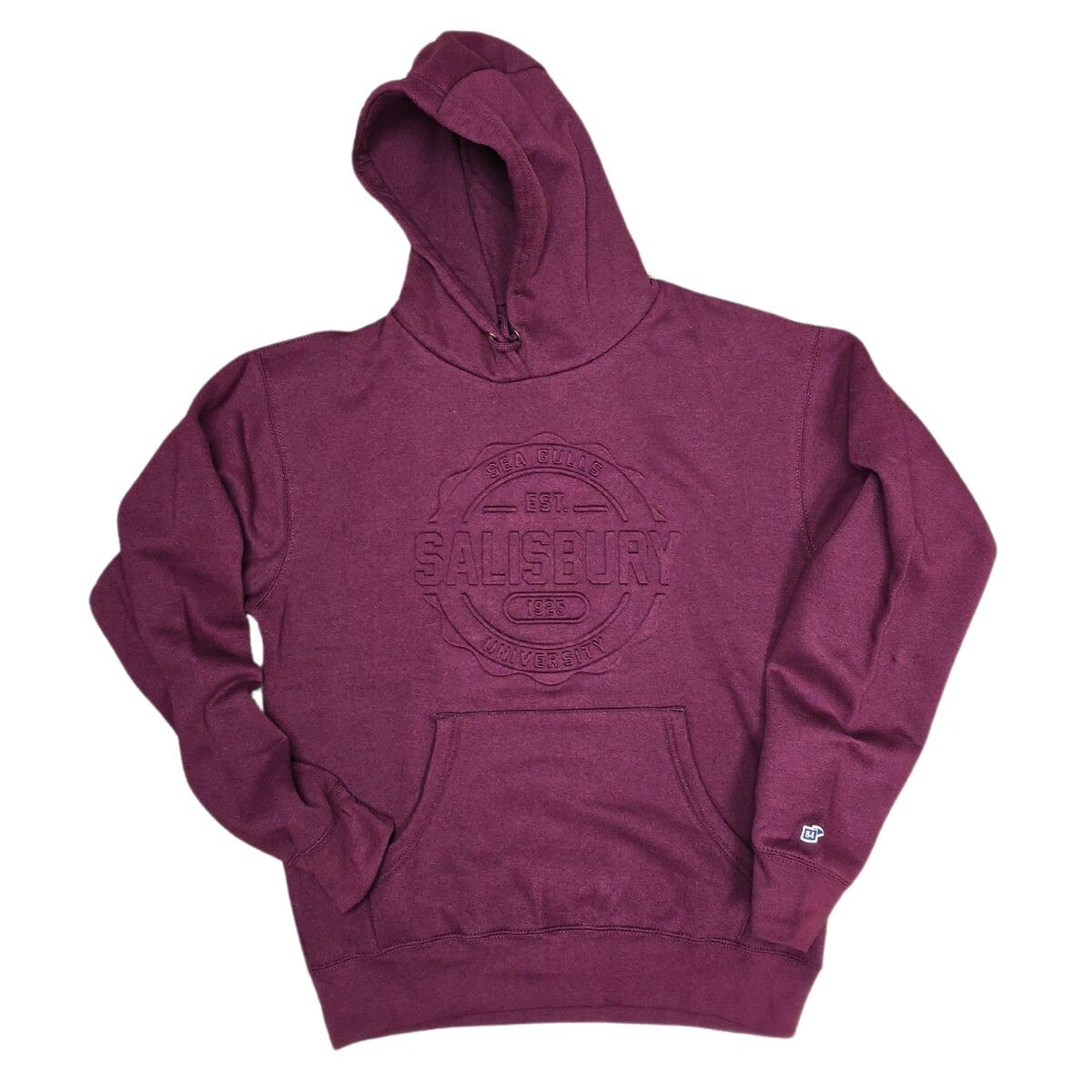 Maroon Embossed Hoodie w/SU Logos