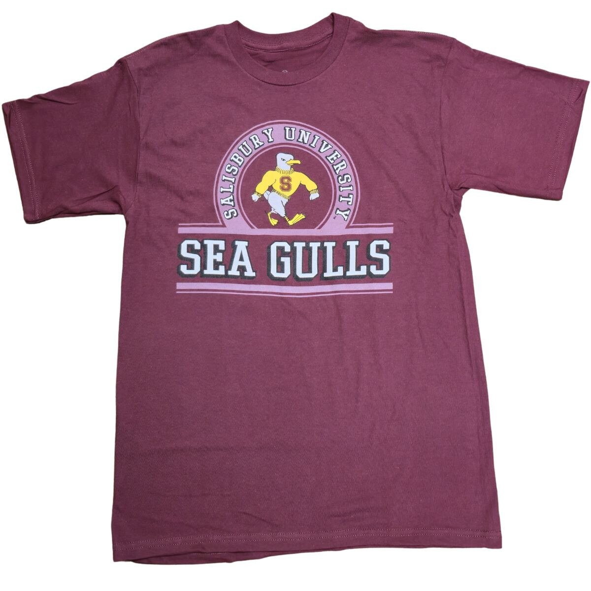 Maroon SU Sammy Sea Gulls Tee