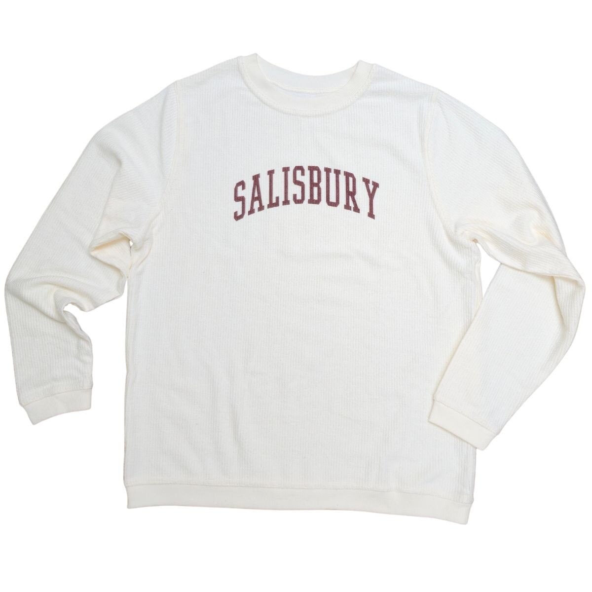 Natural SBY Women's Cord Crewneck