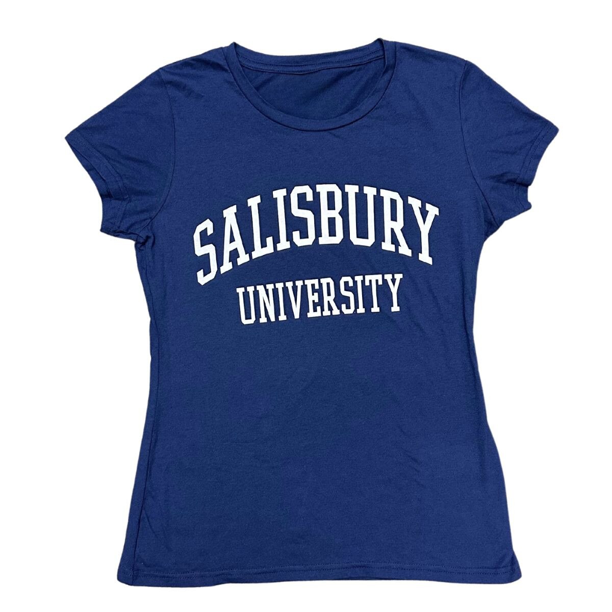 Women's Navy SU Tee