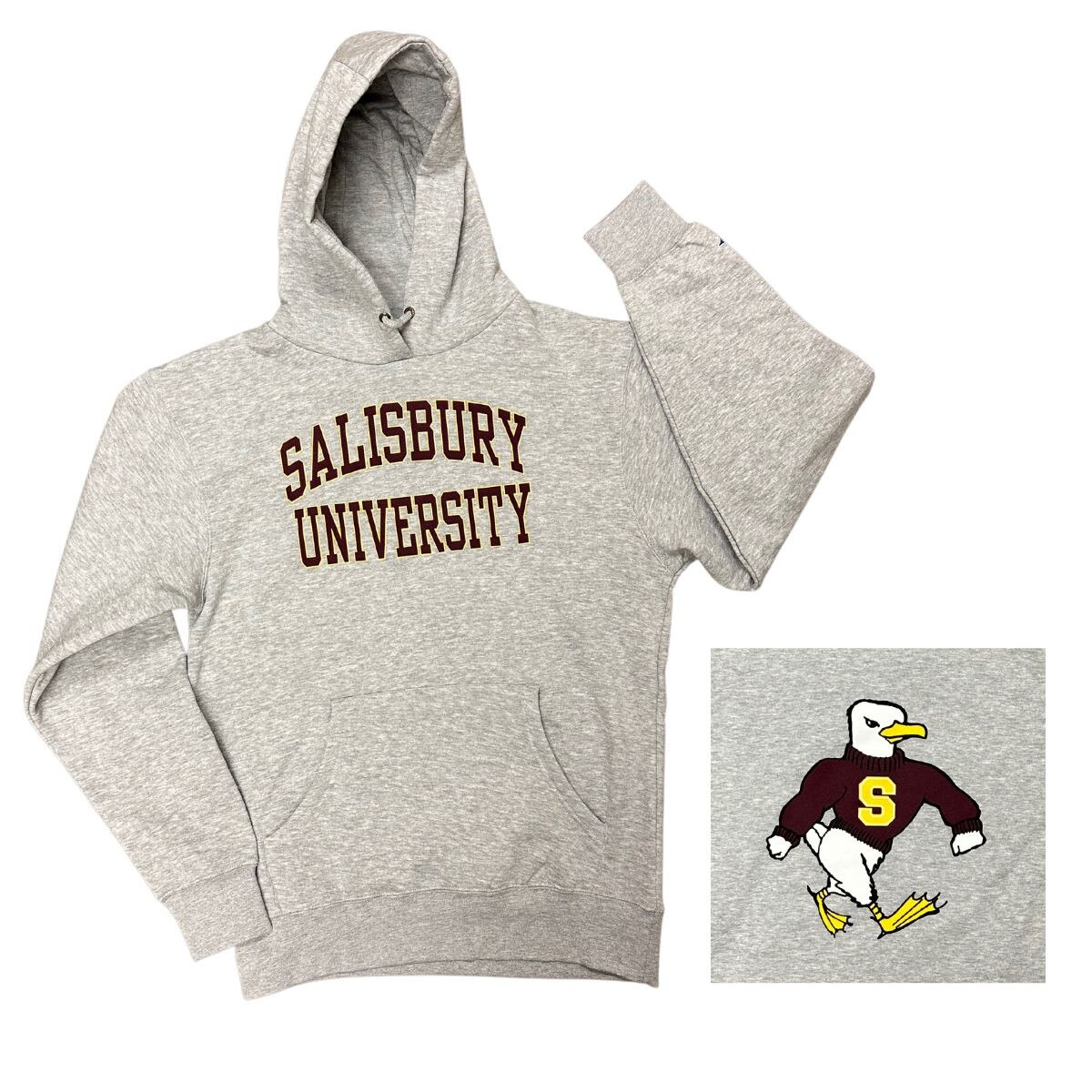 Grey SU Hoodie w/Sammy