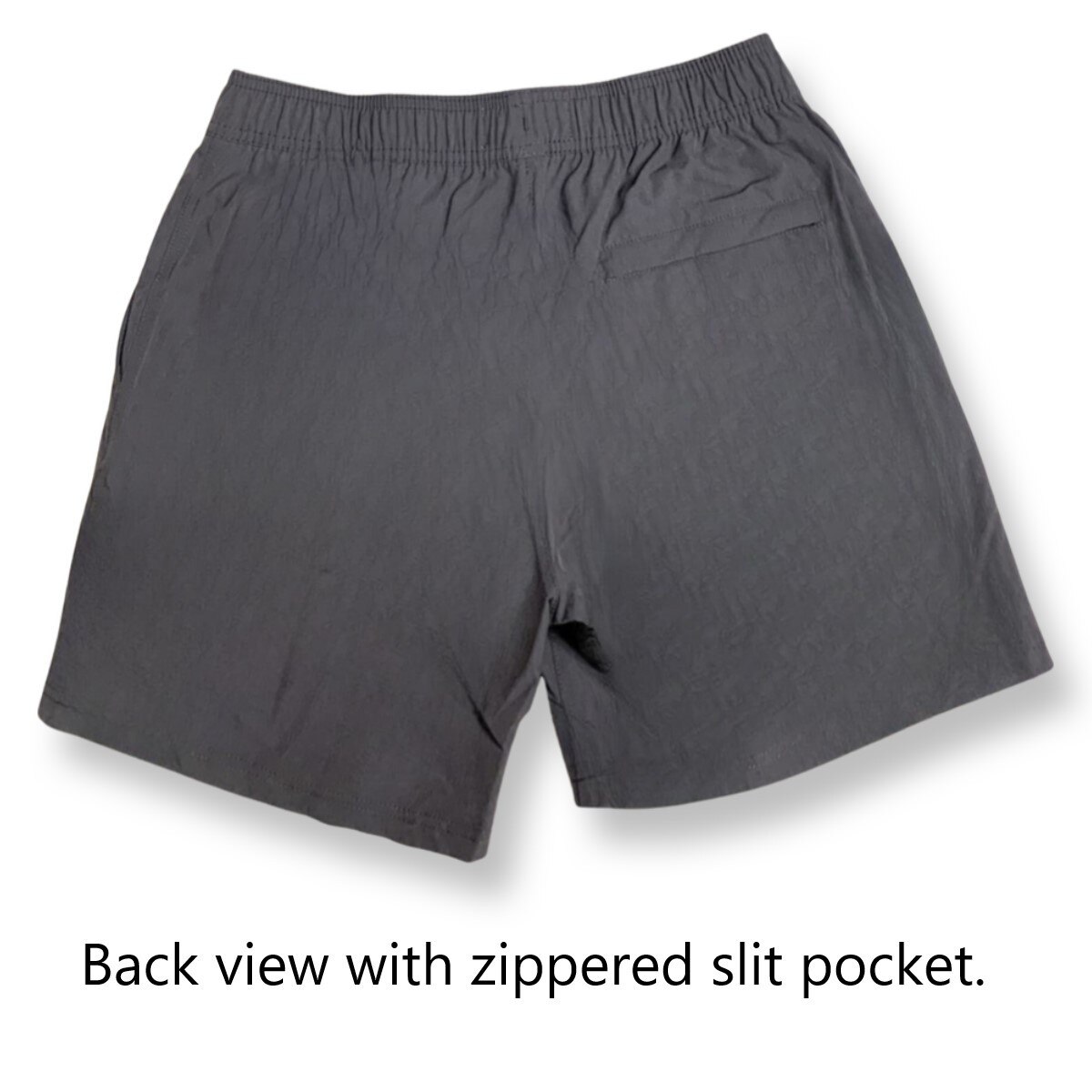 Slate Short Back View w/Pocket