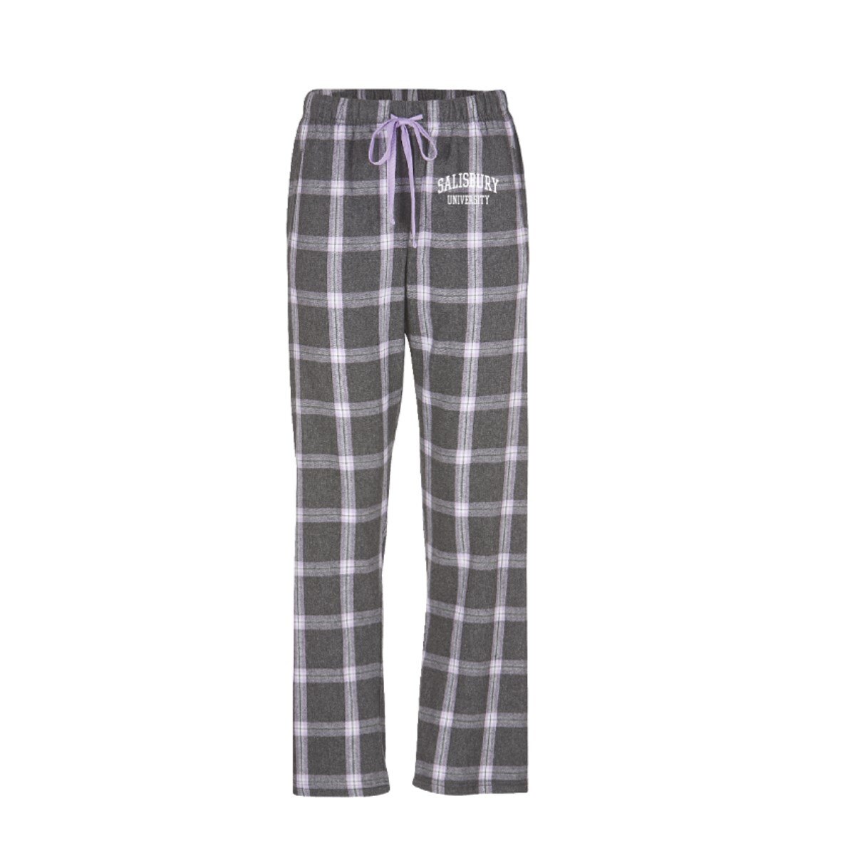 Charcoal/Lavender SU Flannel Pant