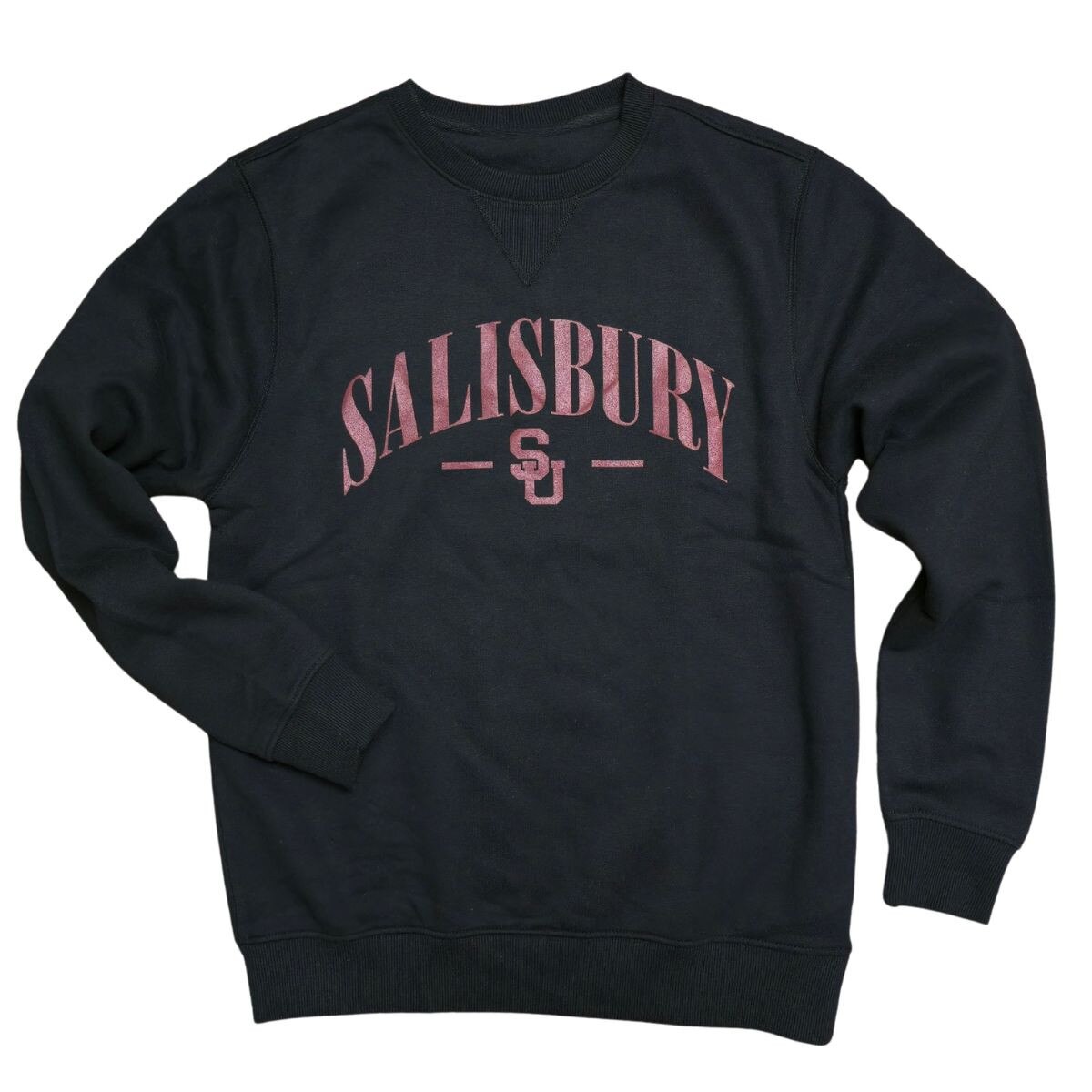 Black Crewneck w/Salisbury & Sammy