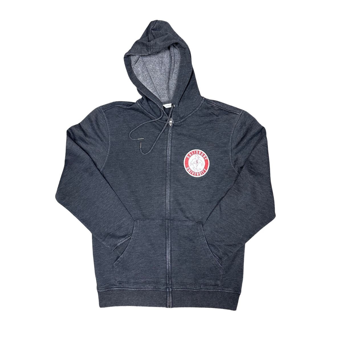 Charcoal Full Zip Hood w/Sammy
