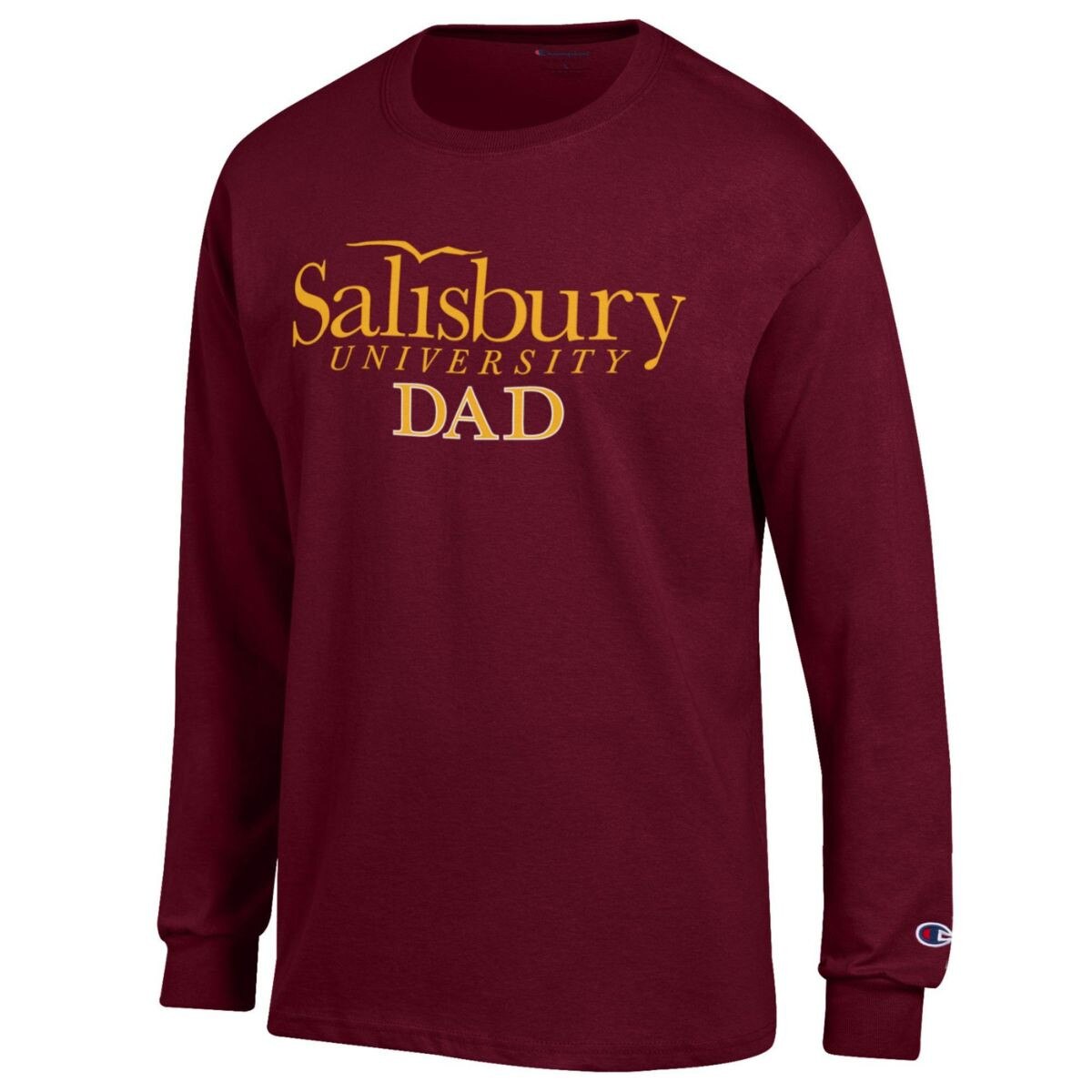 Maroon SU Logo Dad Tee