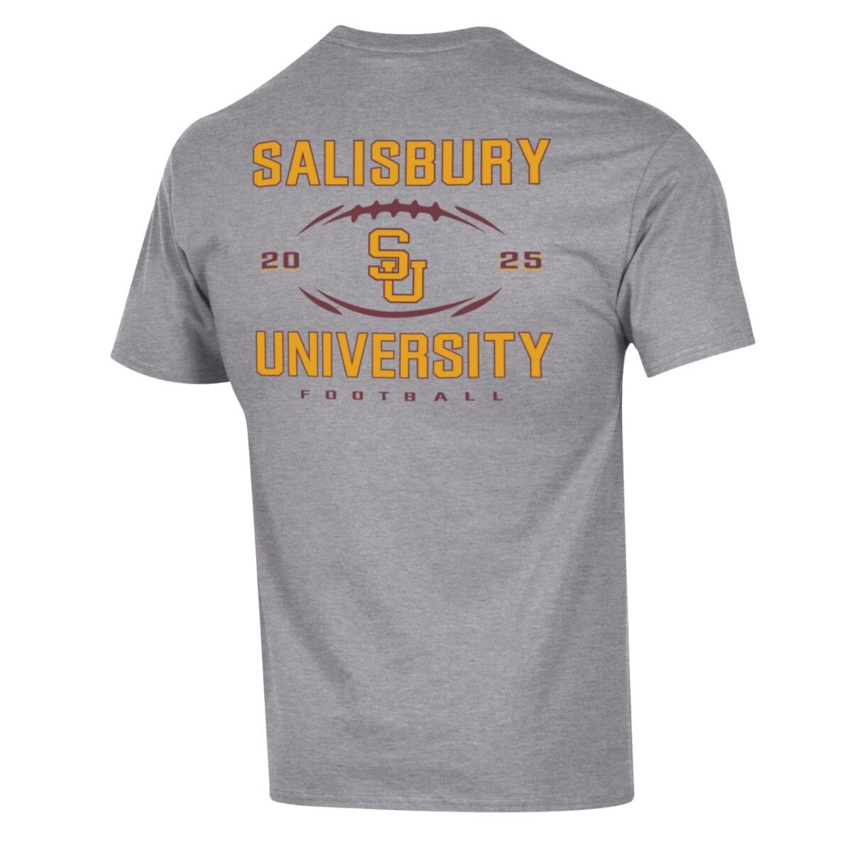 Back of Tee w/SU Logos Centered