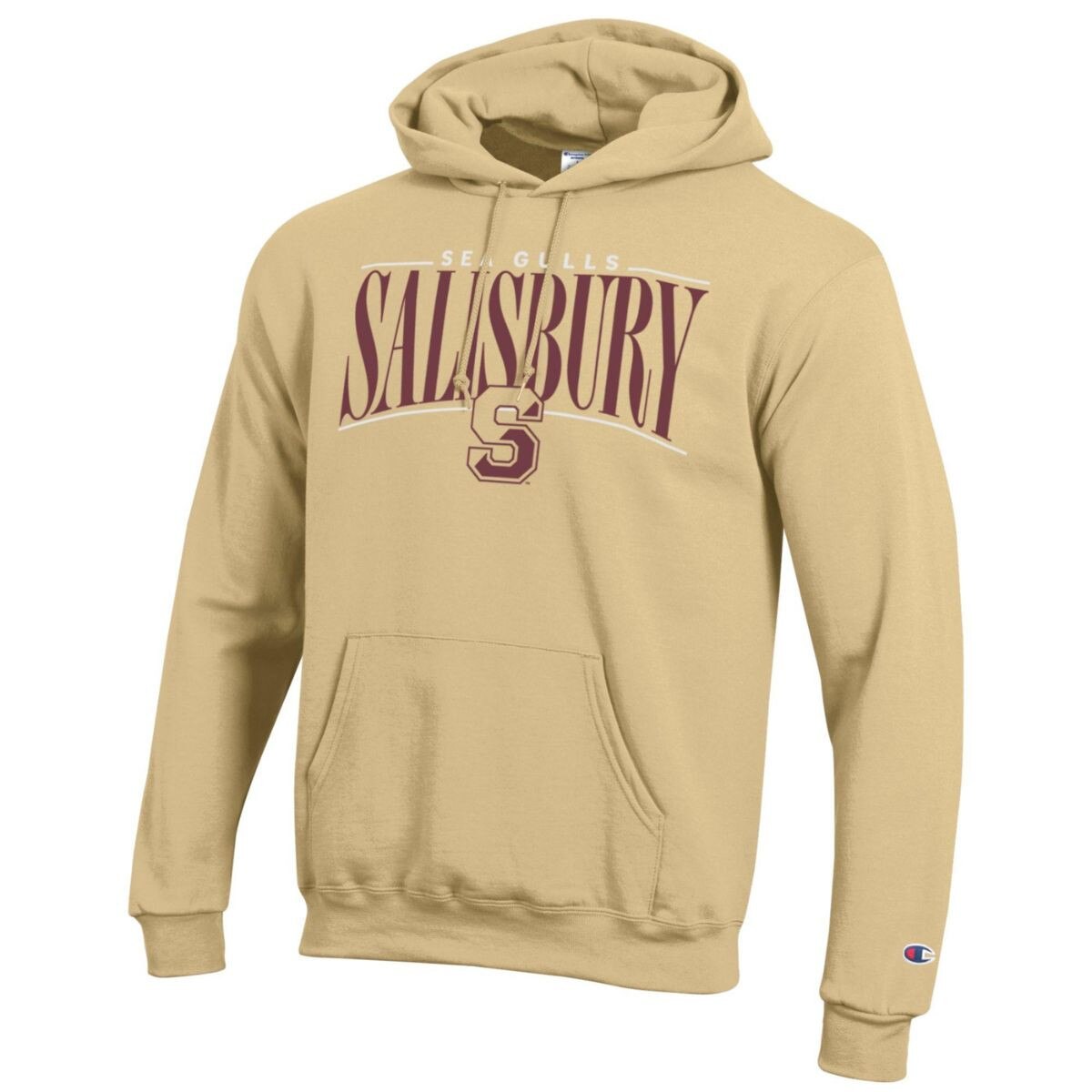 Gold SBY Split S Hoodie w/Sea Gulls