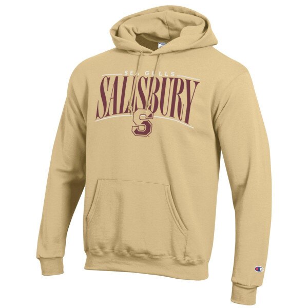 Gold SBY Split S Hoodie w/Sea Gulls