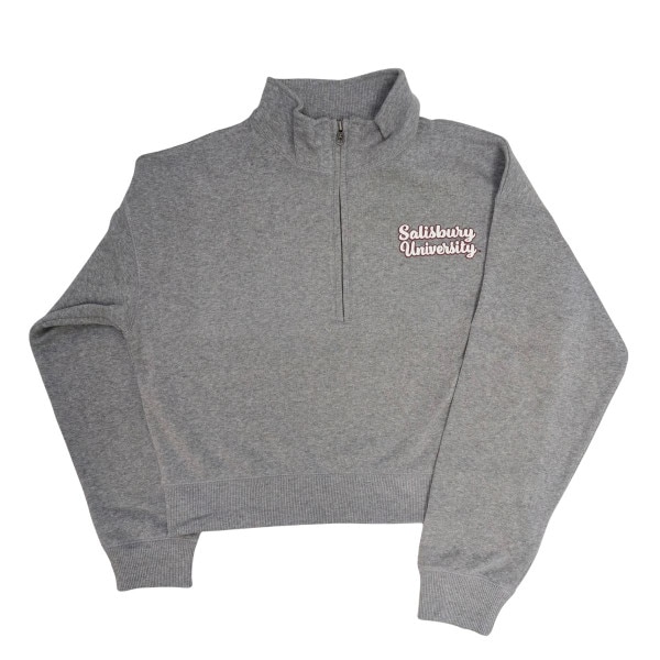 Women's HTHR Cropped SU Quarter Zip