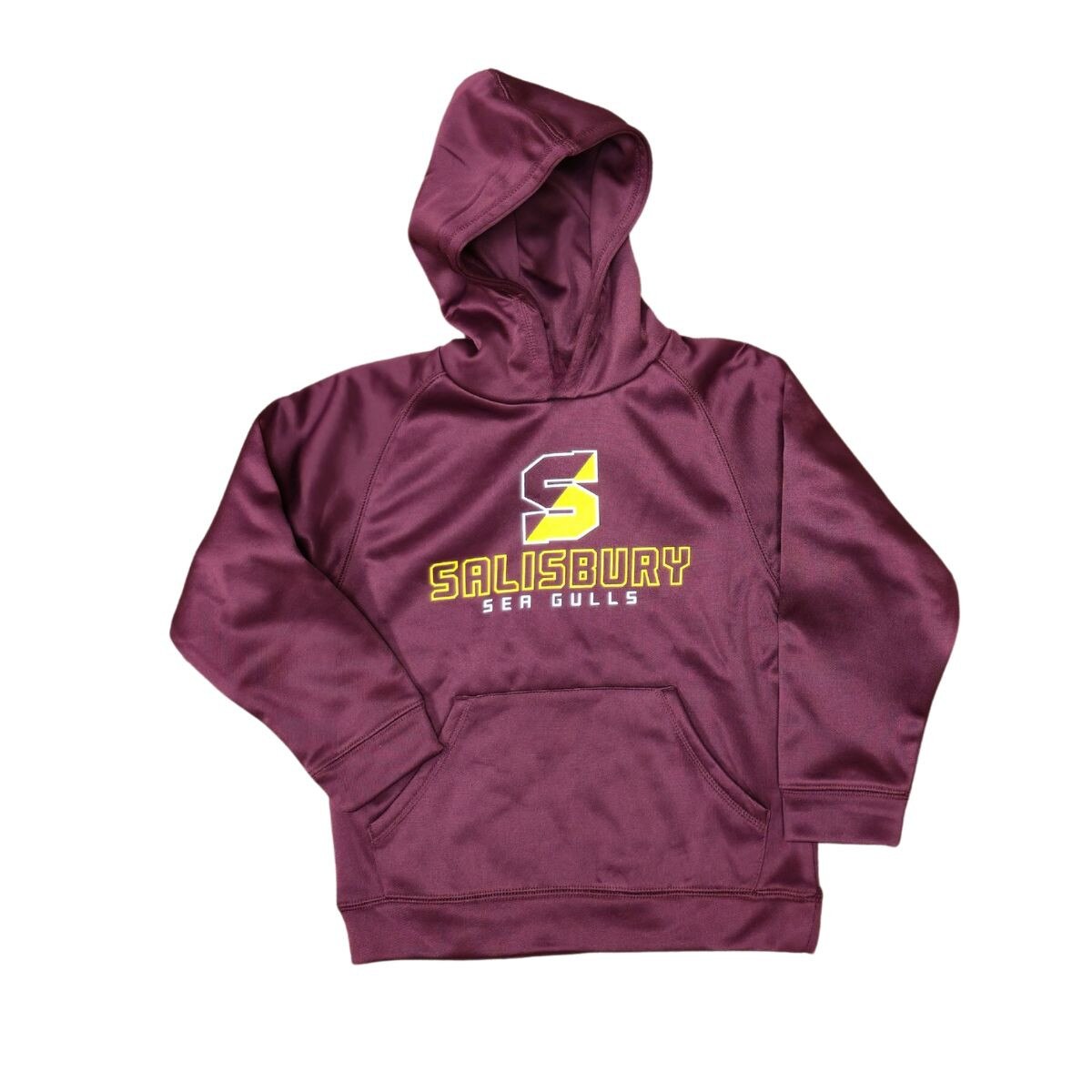 Maroon Youth Hoodie w/ Split S